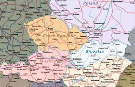 Rytų Europos žemėlapis