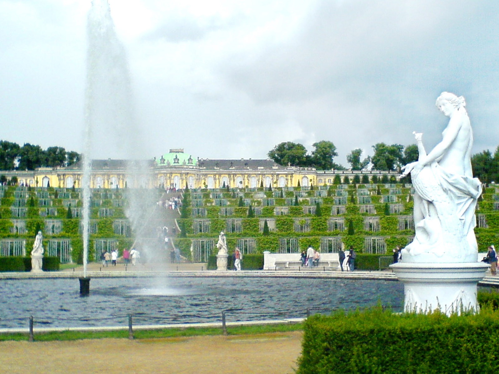 Sanssouci parkas (Schloss Sanssouci park, Potsdamas