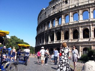 Koliziejus Romoje. Italija