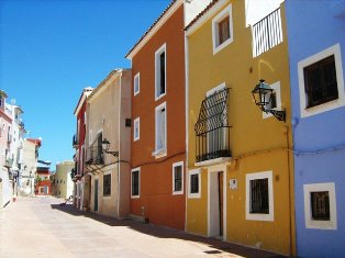 Villayosa gatvelės. Ispanija