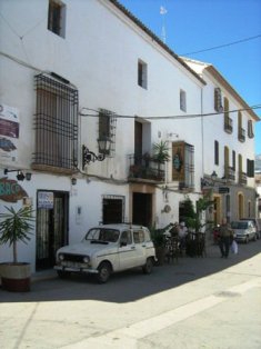 Altea gatvelės. Ispanija