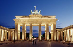 Brandenburgo vartai (Brandenburger Tor), Berlynas