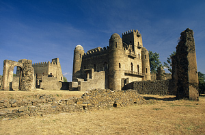 Fasilides pilis. Etiopija (Fasilides Castle Ethiopia)