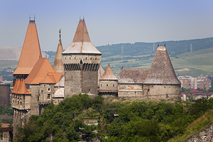 Hunedoara pilis. Rumunija (Hunedoara Castle Romania)