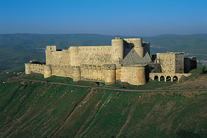 Krak Des Chevaliers. Sirija