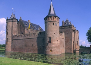 Muiderslot pilis. Olandija (Muiderslot The Netherlands)