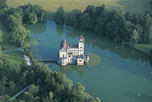 Schloss Anif. Austrija