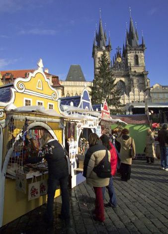 Kalėdinė mugė Čekijoje