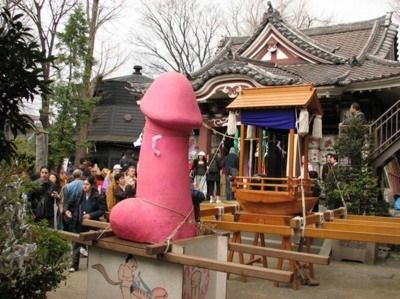 Kanamara Matsuri. Japonija