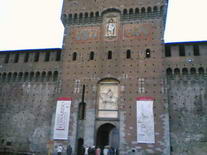 Castello Sforzesco. Milanas, Italija