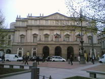 La Scala Opera. Milanas, Italija