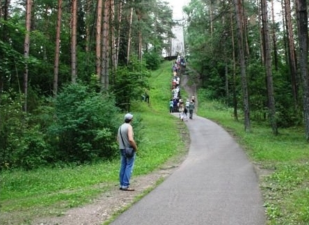 Išvyka prie Laimės žiburio Anykščių r.