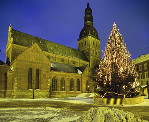 Kalėdinė mugė Latvijoje, Rygoje