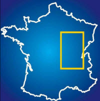 Saone zemelapis