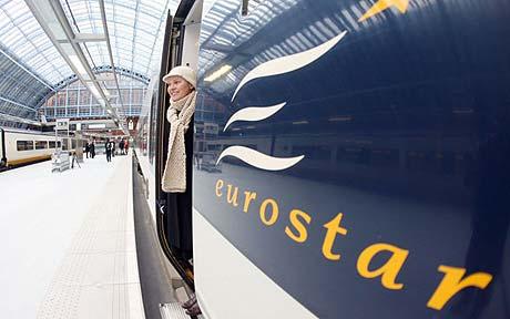 Eurostar traukinys