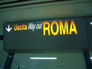 pervezimai i Romos oro uostus