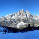 Slidinėjimas Cortina d'Ampezzo Italijoje
