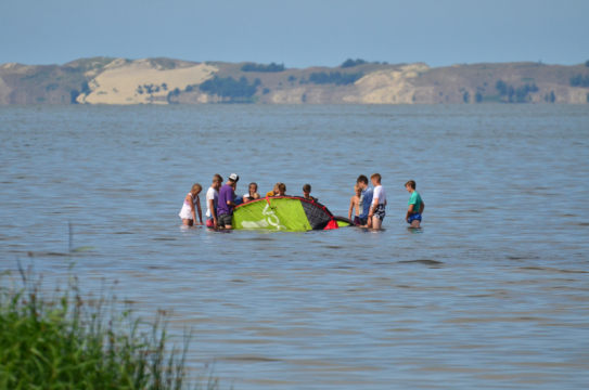 Go2kite stovykla