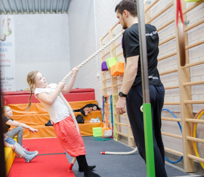 Inter Gym vasaros stovykla Vilniuje